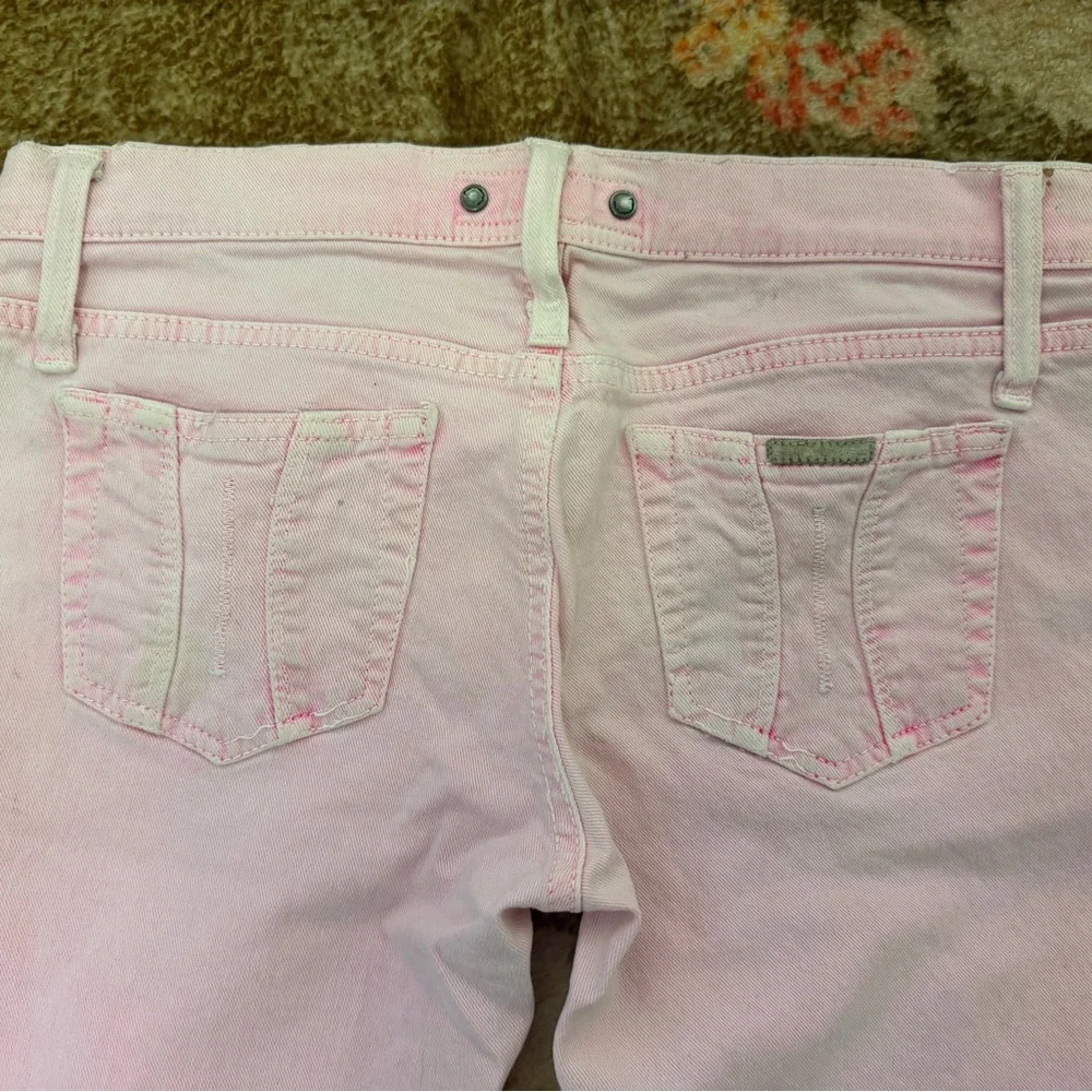 Fornarina Light Pink Women's Flare Jeans - Picture 3 of 6